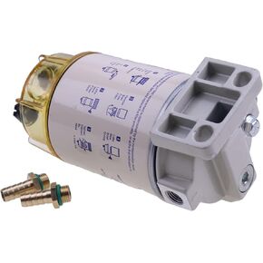 Fuel Filter Assembly 230R10 Compatible with Racor 30 GPH 10 Micron