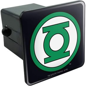 GRAPHICS & MORE Green Lantern Logo Tow Trailer Hitch Cover Plug Insert