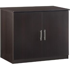 Mayline MSCLGS Medina 2-Door Storage Cabinet, 36"W, Gray Steel Laminate