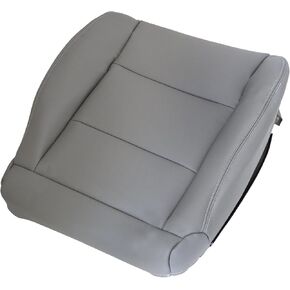 Front Driver Side Leather Seat Cover Stone Gray Compatible with Toyota Land Cruiser 1998 1999 2000 2001 2002 2003 2004 2005 2006 2007