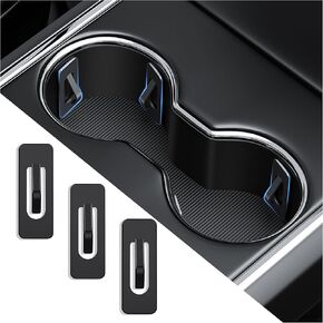New Car Cup Holder Cushions,Anti Shake Automotive Cup Holders Pads for Stabilizing Cups,Universal Self Adhesive Car Cup Holder Insert Car Interior Accessories for Car SUV (6PCS)
