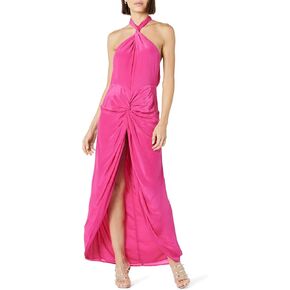The Drop Women’s Halter Twist Tie Dress