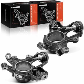 A-Premium 2 x Rear Suspension Steering Knuckles Compatible with Jeep WK2 Series Grand Cherokee 2012-2015 & Dodge Durango 2011-2015, Replace# 4877103AA