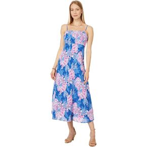 Lilly Pulitzer Women's Jorgian Linen Midi Dress