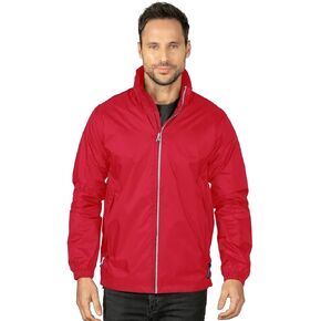 AFC Men’s Lined Waterproof Windbreaker Jacket Lightweight Coat In 2x & 3x Only