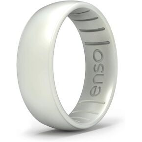Enso Rings Elements Classic Silicone Ring - Pearl-Infused - 6