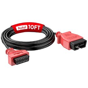 Autel OBD 2 Extension Cable, Ultra-Long 10ft 3M, 16 Pin OBD II OBD2 Car Male to Female Extension Cord, OBD 2 Diagnostic Extender Adapter, for All OBDII Vehicles