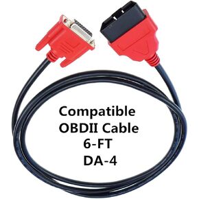 DA-4 OBDII Cable Adaptor Replace EAX0068L00C EAX0068L26A Fit for Snap-on Solus Ultra EESC318 Scanner Main Test, OBD2 Connector Cable Scan Tool