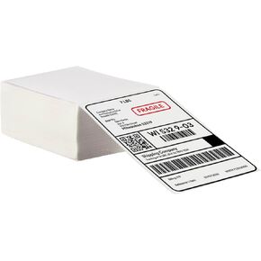 مجموعة من 500 قطعة من الملصقات الحرارية مقاس 4x6 بوصة، ملصقات شحن لاصقة، ملصقات ملصقات، ملصقات طابعة حرارية in Kuwait