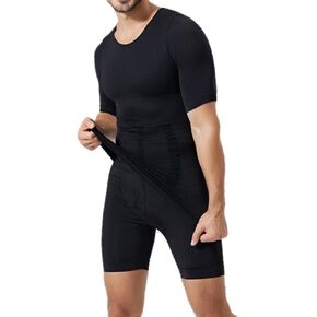 Men's Compression Shirt Undershirt Slimming Tank Top Workout Vest Abs Abdomen Slim Body Shaper