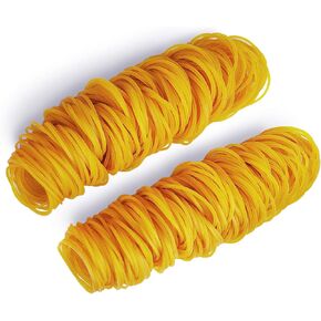 600pcs 38mm(1.5inch) JOYLOYAL Honey Color Rubber Bands Stretchable Elastic Bands Sturdy Rubber Bands for School Home and Office Use Stationery Supplies