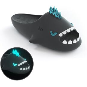 Sharkicks Pro Shark Slides Sandals, Super Soft Eco-friendly EVA Material Cloud shoes for Women and Men Indoor & Outdoor