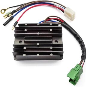 31620-ZG5-033 SH711AA Voltage Regulator Rectifier Fit for GX610 GX620 X630 GX640 GX660 GX670 GX690 GX270 GX440, Charging Module Assy Kit with Sub-Wire Harness 32105-Z6L-0001