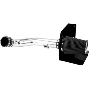 Cold Air Intake Kit Fit for Sierra 1500/Silverado 1500 09-13 4.8L,Yukon XL 1500/Suburban 1500 09-14 5.3L,Avalanche 09-13 5.3L,Yukon/Tahoe 09-14 4.8L Aluminum Tube w/Heat Shield Filter (Black)
