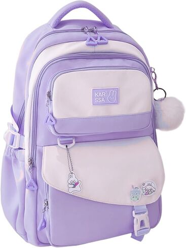 Girls Backpack,Kids backpack for School,sweet color Bookbag for Kids School Bag for Primary Elementary Middle School with compartment. in Saudi Arabia