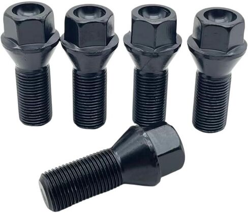 36136781150، مسامير العروة M12mm x 1.5 OE Factory العروة متوافقة مع BMW E46 E90 E39 E60 E53 325i OE# 610574، 20 قطعة in Kuwait