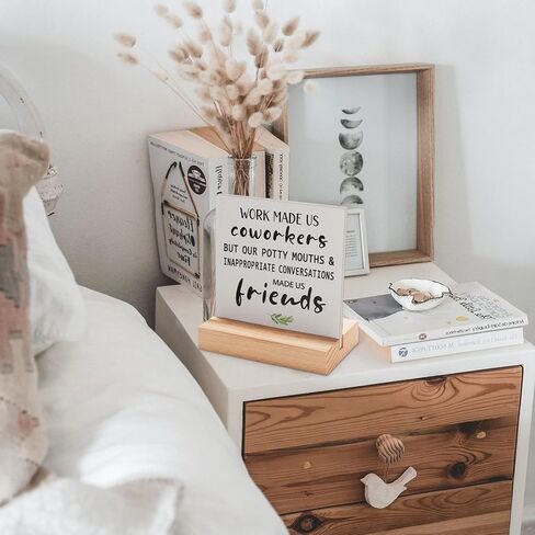 Birthday Gifts for Women Best Friends, Best Friendship Gifts for Women, Best Friend Office Decor Sign Gift, Best Friend Desk Decor Plaque Gift in Saudi Arabia