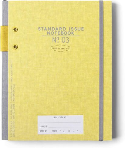 DesignWorks Ink Standard Issue Army Green and Chili Planner Notebook No. 3 Journal with 192 Lined Pages, Elastic Closure, Pen Holder, and 3 Ribbon Marker for Work, Writing, Journaling in Saudi Arabia