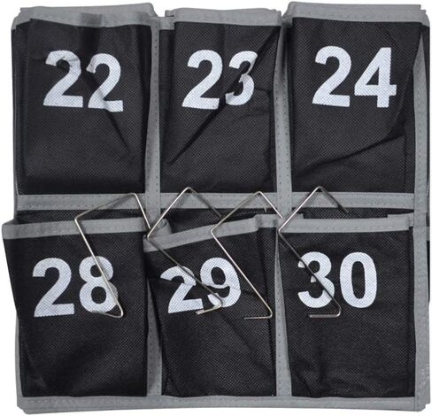 Godery 30 Hanging Pocket Storage Cellphone Pocket Chart, Numbered Organizer Classroom for Calculator & Cell Phone Holders (30 pocket) in Saudi Arabia