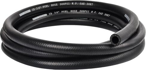 EVIL ENERGY 3/8 Fuel Hose Line Push Lock NBR Rubber SAE 30R7 25FT 300PSI in Saudi Arabia