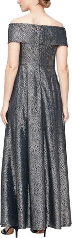 Alex Evenings Womens Formal Long Ballgown Mother of The Bride Dress with Pockets in Saudi Arabia