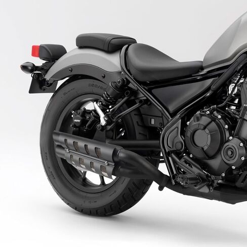 أنبوب كاتم صوت مزدوج للدراجة النارية مع درع حراري مناسب لهوندا CMX300 CMX500 المتمردين 2017-2024 in Kuwait