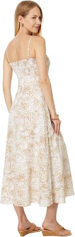Lilly Pulitzer Women's Jorgian Linen Midi Dress in Saudi Arabia