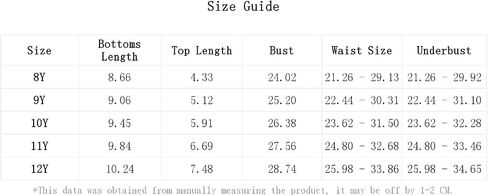 Milumia Girl's Two Piece Swimsuit V Neck Spaghetti Strap Wireless Bikini Set in Saudi Arabia