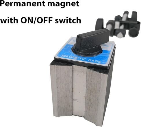 مؤشر الاتصال الهاتفي مع حامل قاعدة مغناطيسية مقياس رد الفعل التفاضلي 0-1 "، مقياس اختبار الذراع الطويلة قابل للتعديل الدقيق 0.001" الدقة، نقاط المؤشر 22 قطعة in Kuwait