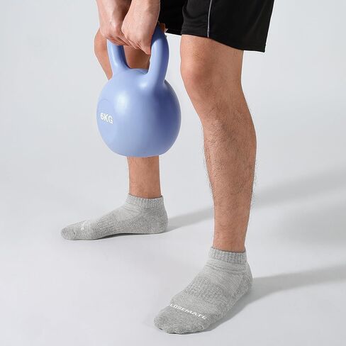 جوارب الكاحل للرجال من Closemate، جوارب رياضية قصيرة مبطنة من القطن، 6 أزواج in Kuwait