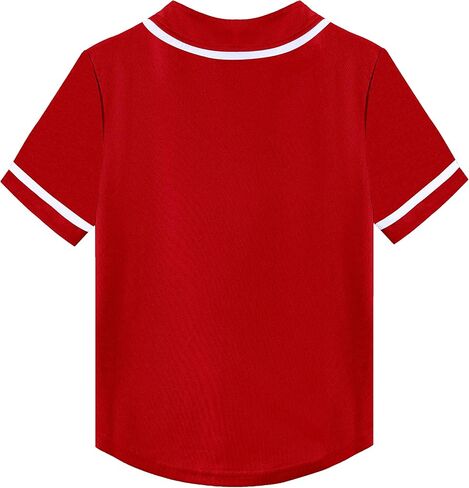 Kids Baseball Jersey and Medium Tube Boneless Socks Youth Boy Softball Blank V-neck Tee Sports Casual Shirt in Saudi Arabia