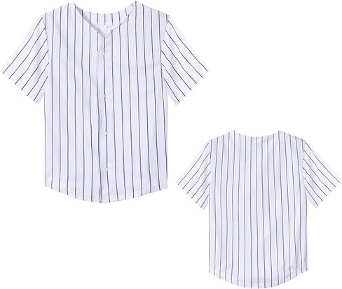 Kids Baseball Jersey and Medium Tube Boneless Socks Youth Boy Softball Blank V-neck Tee Sports Casual Shirt in Saudi Arabia