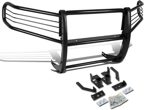 DNA MOTORING GRILL-G-041-BK Black Front Bumper Brush Grille Guard Compatible with 09-15 Pilot in Saudi Arabia