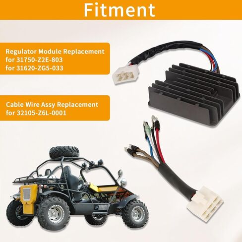 استبدال منظم الجهد SH748AA 32105-Z6L-0001 31750-Z2E-803 32105Z6L0001 متوافق مع محرك Honda GX620 GX630 GX630R GX670 GX690 GX270UT2 GX440IU in Kuwait