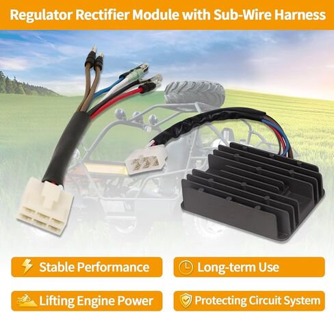 استبدال منظم الجهد SH748AA 32105-Z6L-0001 31750-Z2E-803 32105Z6L0001 متوافق مع محرك Honda GX620 GX630 GX630R GX670 GX690 GX270UT2 GX440IU in Kuwait