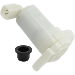 28920-AR000 Windshield Washer Fluid Pump, Replacement for Nissan Infiniti G35 G37 M35 M45 350Z 370Z White with Seal Ring Grommet