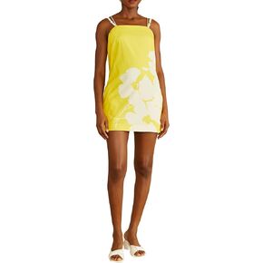 AMUR Women's Lita Beaded Strap Mini Dress