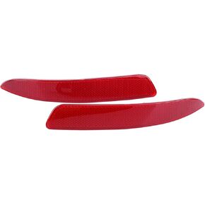 Bumper Reflector Right Passenger Side Rear Bumper Reflector,Left Right Rear Bumper Reflector Compatible for BMW E70 X5 2007-2013 63217158949 63217158950