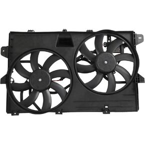 Dual Radiator Cooling Fan Assembly Compatible with 2007-2015 Ford Edge Lincoln MKX Replace# 621-392, FA70600, 7T4Z8C607A in Kuwait