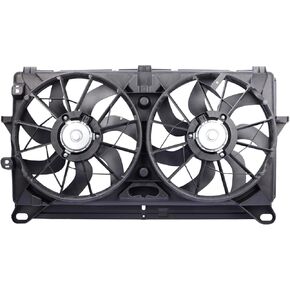 Radiator Cooling Fan Compatible with 2007-2013 Avalanche Cheyenne Silverado 1500 2007-2014 Tahoe Suburban 1500 2007-2014 Yukon Sierra Replace for 89023366 15780788 1580682 620-653 620-654