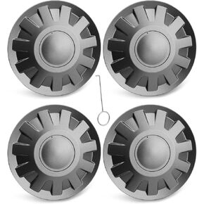 4 Pack Wheel Hub Center Caps Cover Fit for Tesla Model 3 Highland 2024, Matte Black