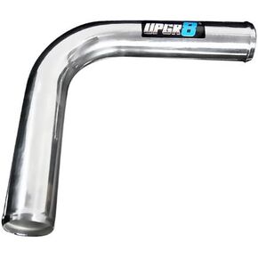 Universal Outside Diameter Polished Aluminum Pipe (2.5"(63MM), 90 Degree)