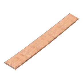MECCANIXITY 1Pcs 6" x 1" Copper Flat Bar,2/5" Thickness Copper Bar Stock for Grounding Systems Architectural Projects