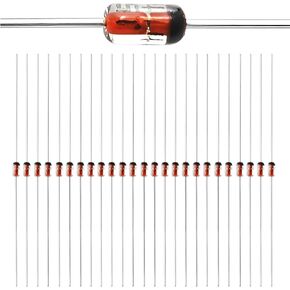 (Pack of 50 Pieces) Chanzon 1N5406 Rectifier Diode 3A 600V DO-201AD (DO-27) Axial 5406 IN5406 3 Amp 600 Volt Electronic Silicon Diodes