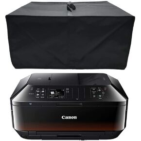 Black Antistatic Water-Proof Dust-Proof Nylon Fabric Printer Cover Case Protector for Canon PIXMA MX922/MX722/MX532/MX 472 / MX 452 / HP Officejet 5740 / Pro 6830 / Envy 5640 Wireless Printers