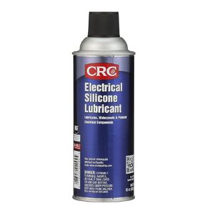 CRC Electrical Silicone Lubricant 02094 – 10 Wt Oz., Premium Grade Silicone Aerosol for High Temperature Applications