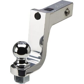 Fastway Flash LBM DT-LBM8600 Fixed Locking Aluminum Ball Mount with 6 Inch Drop and 1 Inch Hole (Ball NOT Included)
