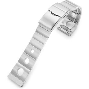MiLTAT 22mm RB version II QR Metal Watch Band Straight End Quick Release, Baton Clasp