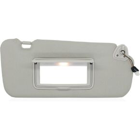 NHILES Left Driver Side Sun Visor Fits for Nissan Murano 2009 2010 2011 2012 2013 2014 Replacement Sun Shade # 96401-1AA1B (Beige)