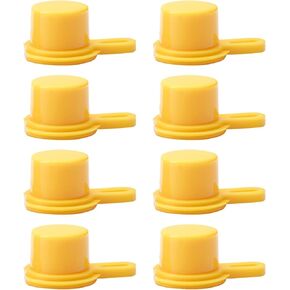 8 Pack Gas Can Spout Cap, fits for Blitz Self-Venting Gas Can Spouts 900302 900092 900094 (Only Cap - NOT Included Spouts)